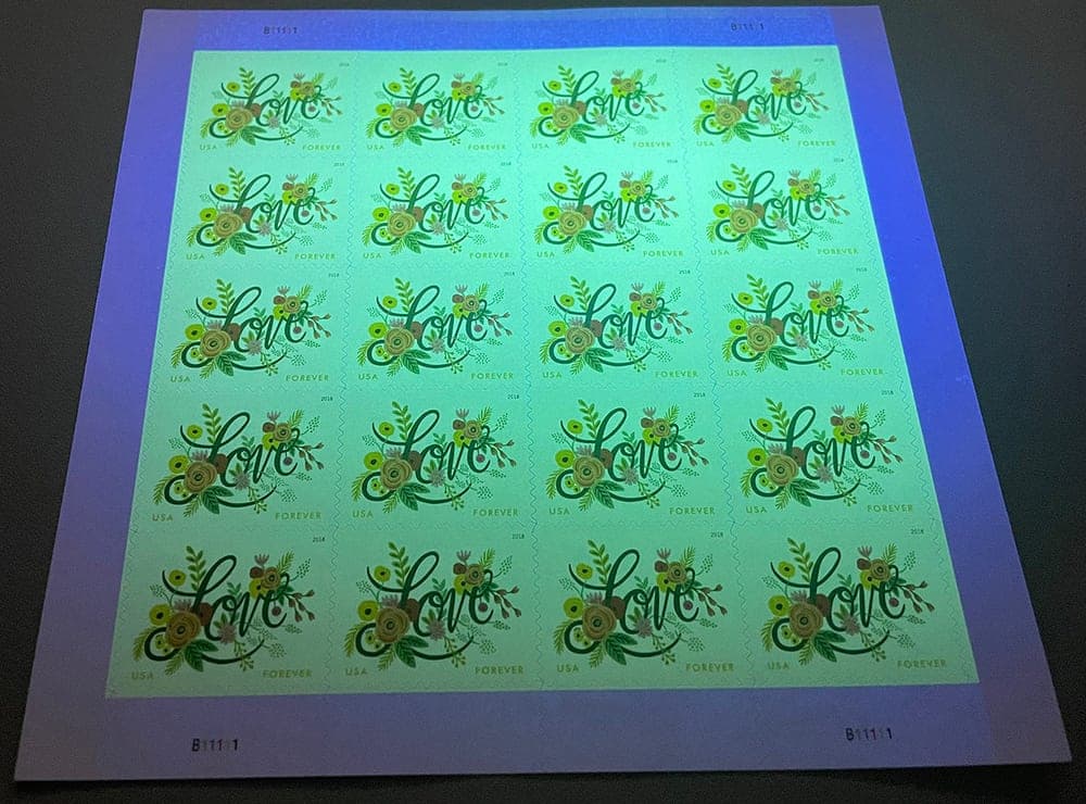 Love Flourishes Forever First Class Postage Stamps
