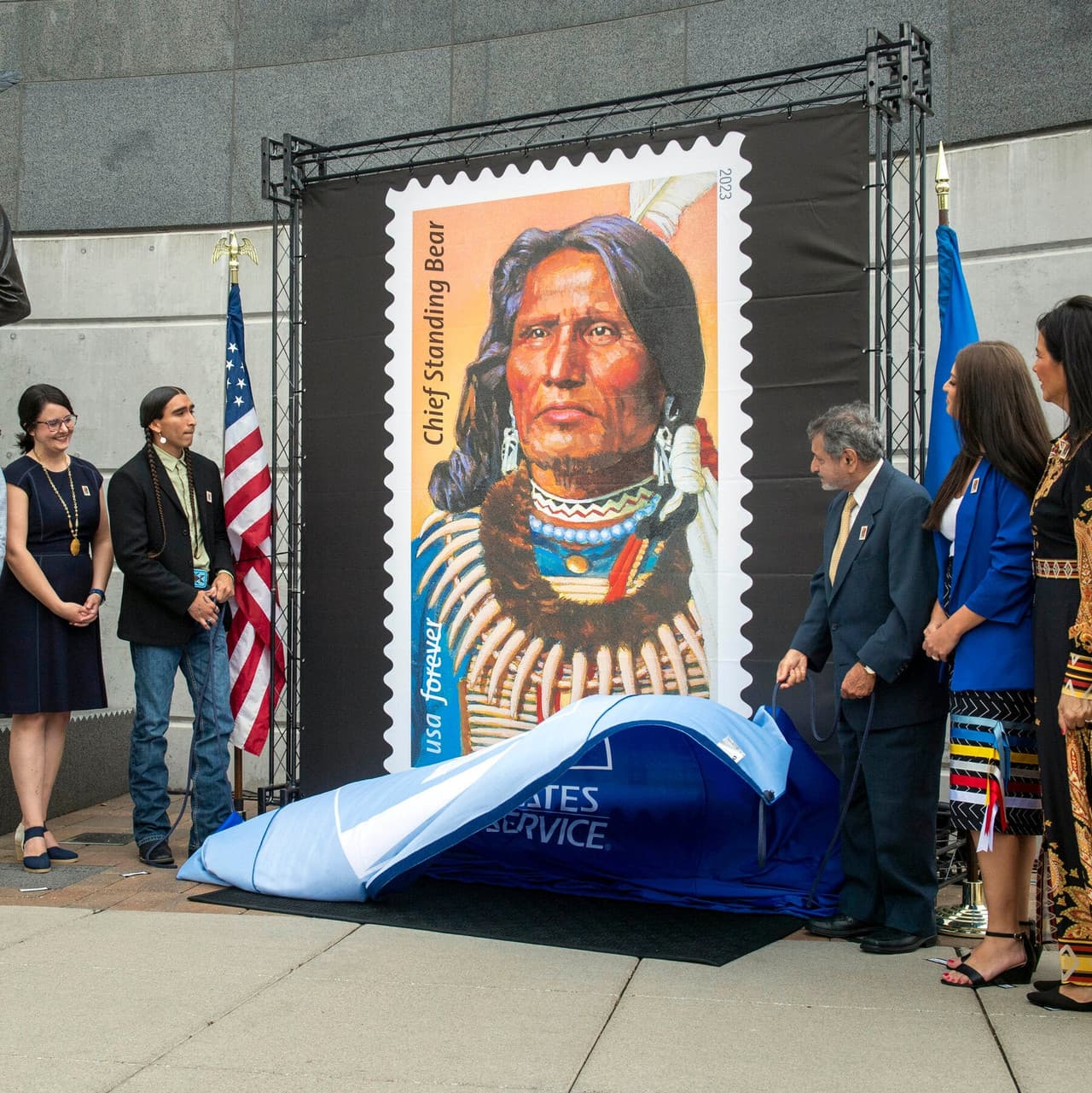 Chief Standing Bear Forever Postage Stamps
