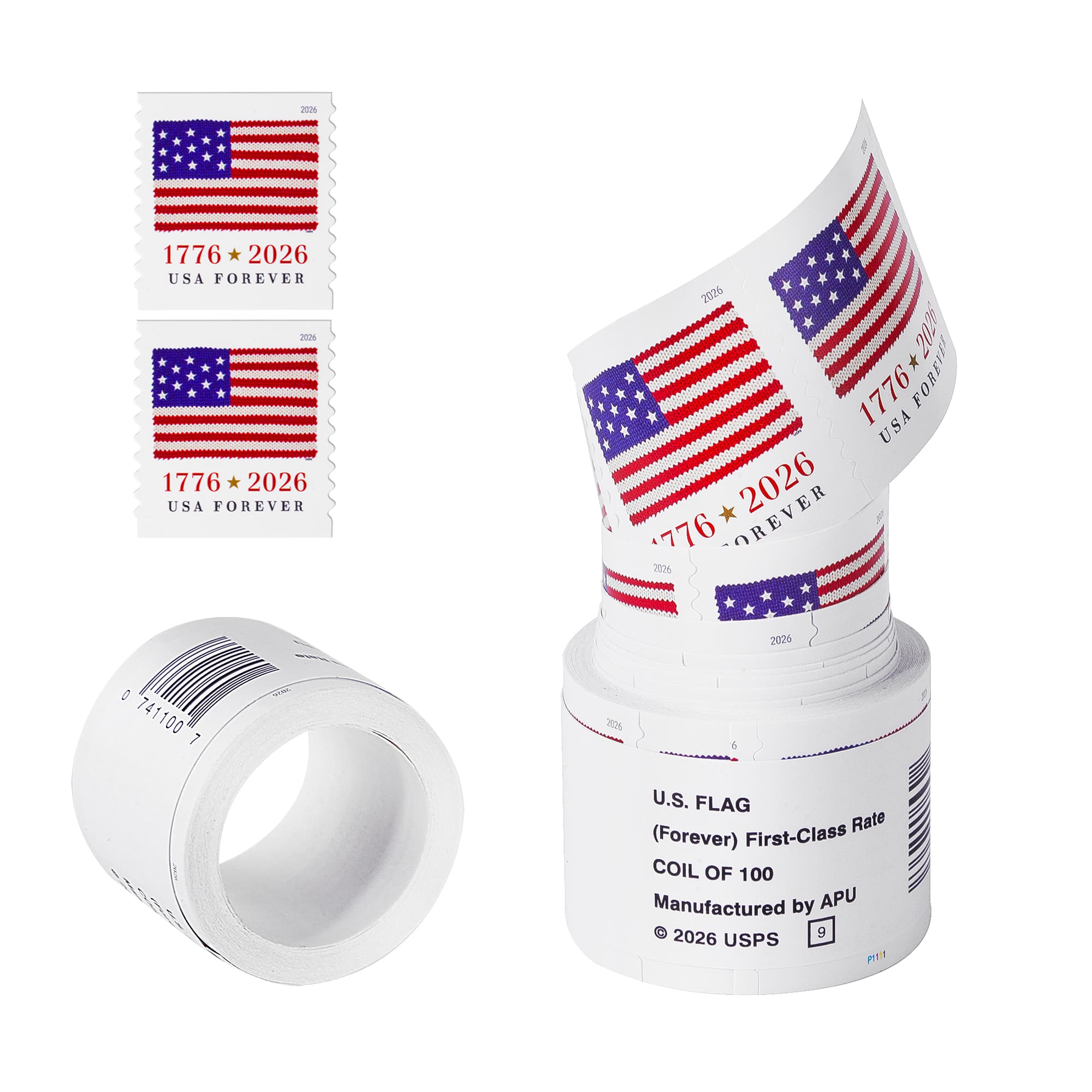 2026 US Flag Forever Postage Stamps