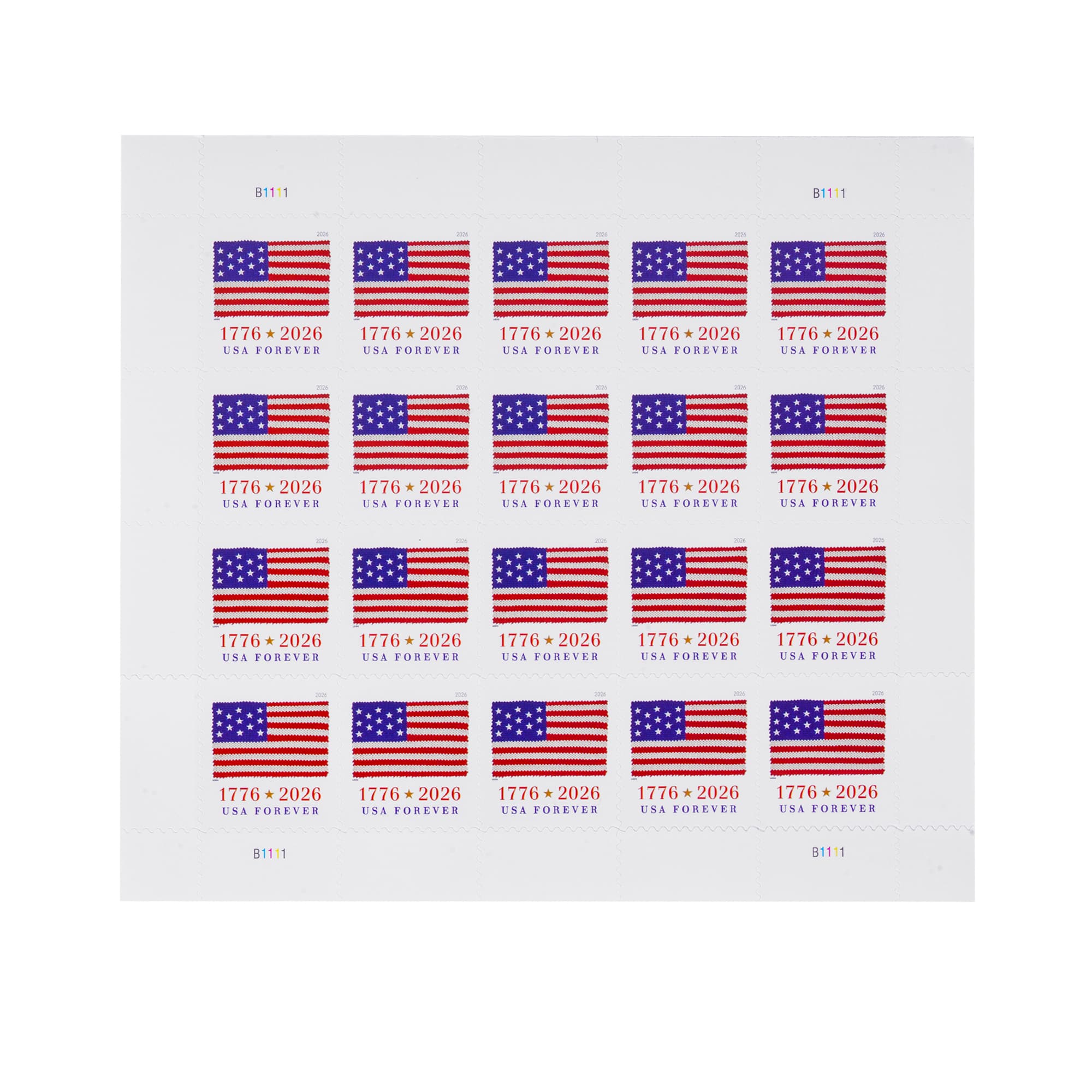 2026 US Flag Forever Postage Stamps 6