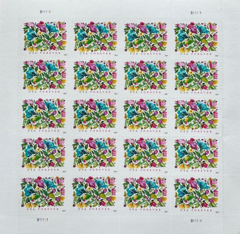 USPS Celebration Blooms Stamps Forever Stamps