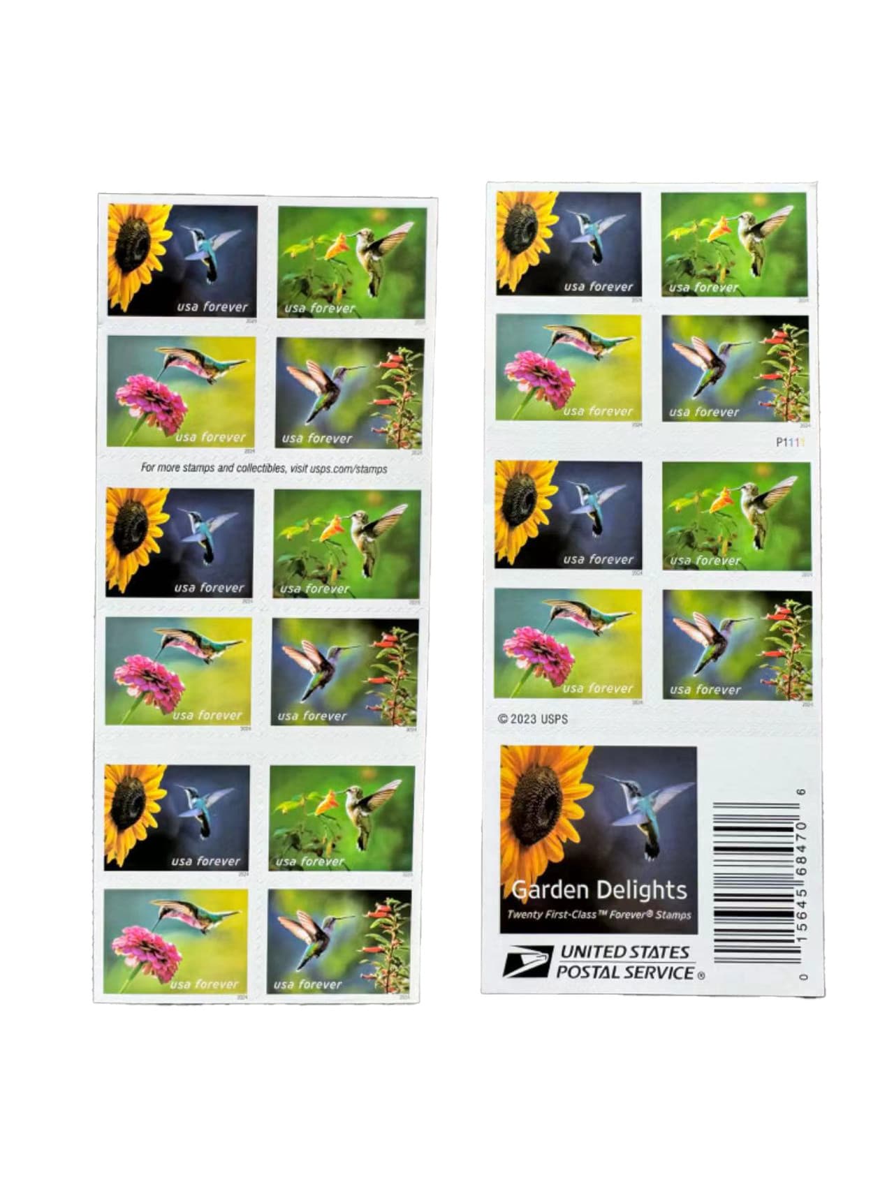 USPS Garden Delights Forever Stamps