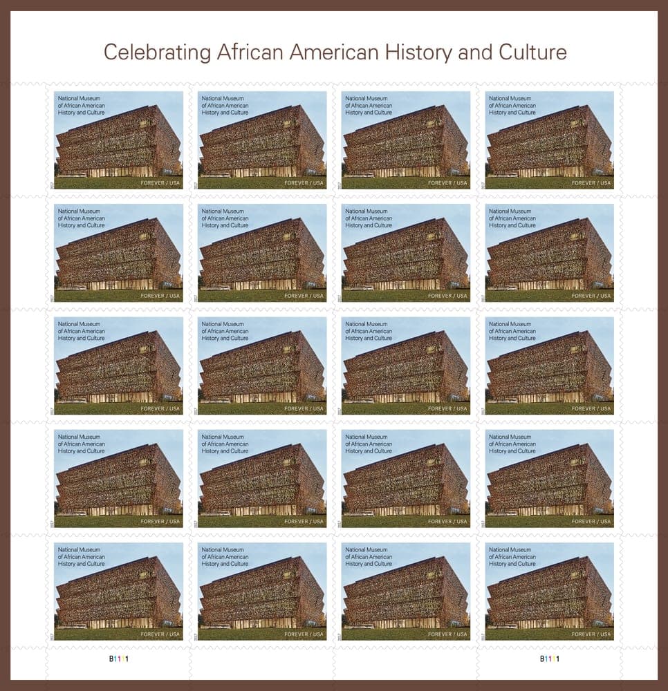 USPS Celebrating African American History and Culture Forever Stamps